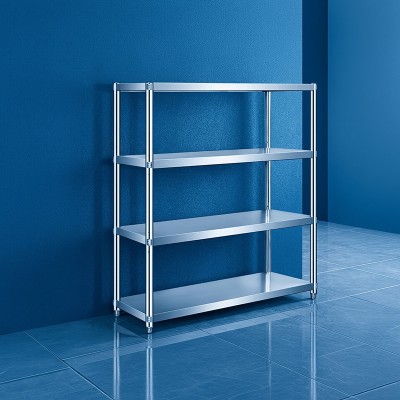 Four-tier shelving unit
