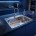 Pressed Single Sink