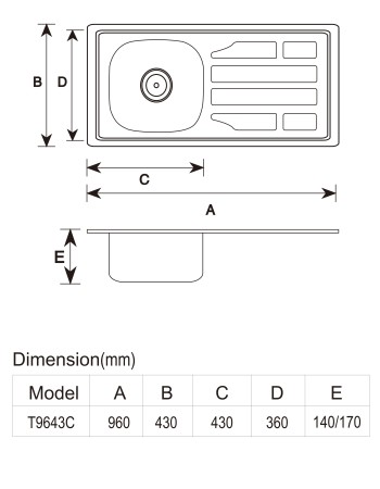 T9643C